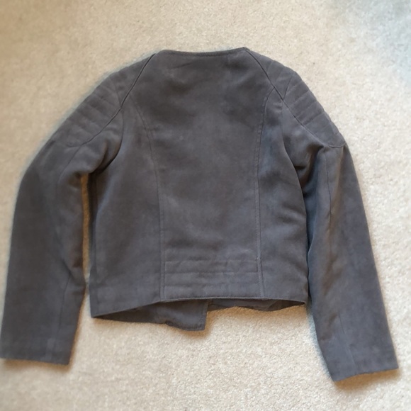 Suede biker jacket - Picture 2 of 4